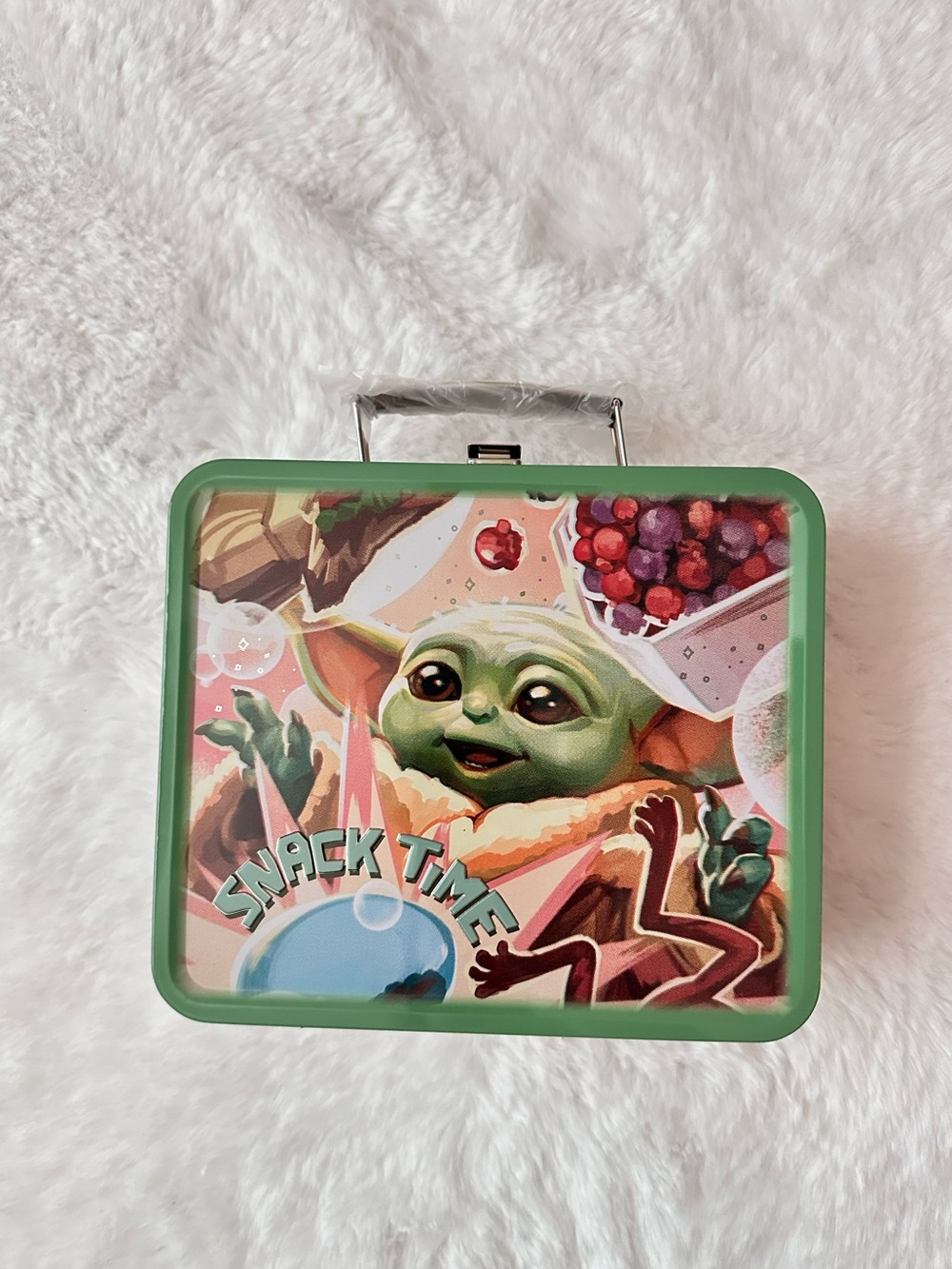 New B&BW x STAR WARS MANDALORIAN & GROGU Collectible Snack Time Retro Lunch Box
